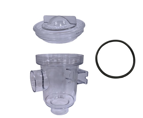 Raw Water Strainer Cap, Body and O-ring